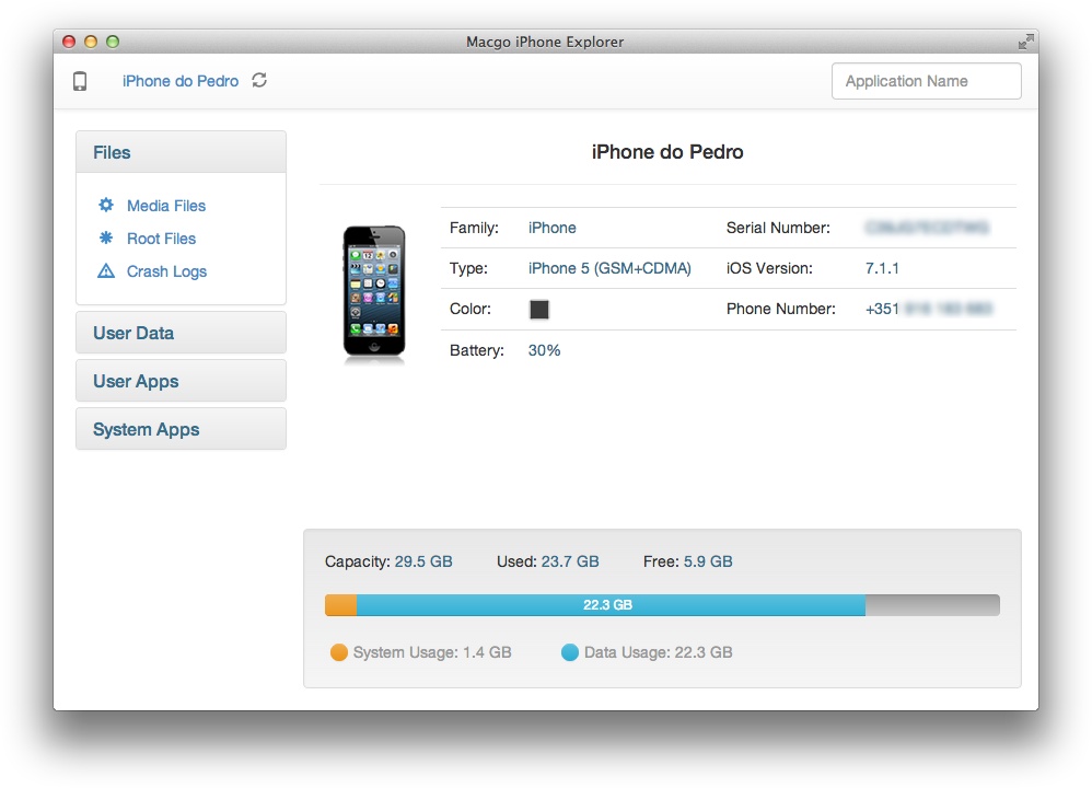 Macgo iPhone Explorer: Conheça o seu iPhone por dentro