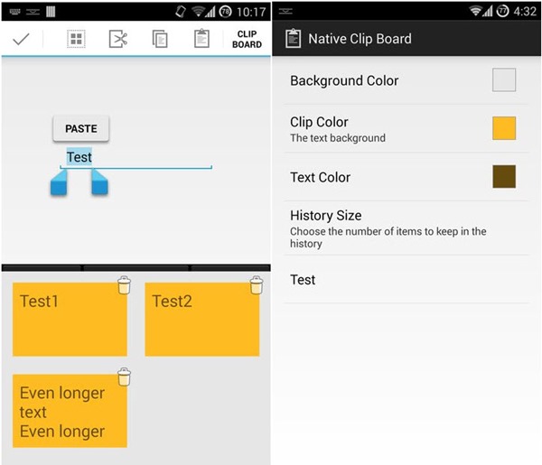 Native Clipboard