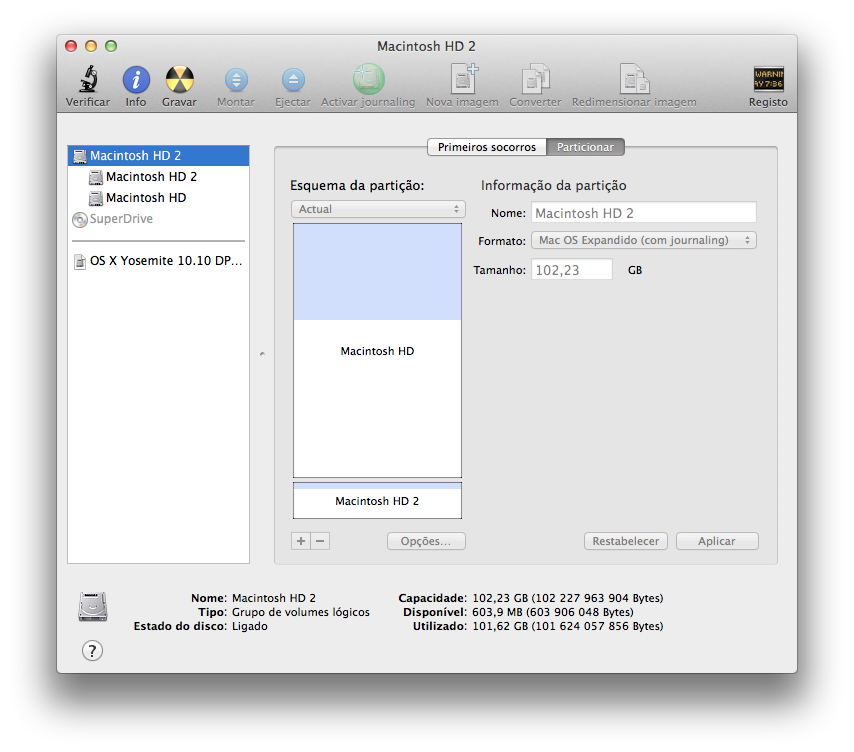 Como instalar o OSX 10.10 Yosemite no seu Mac