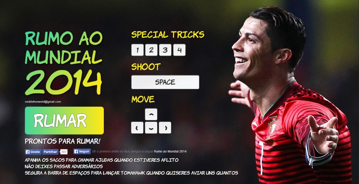 Rumo ao Mundial – a sátira mascarada num jogo