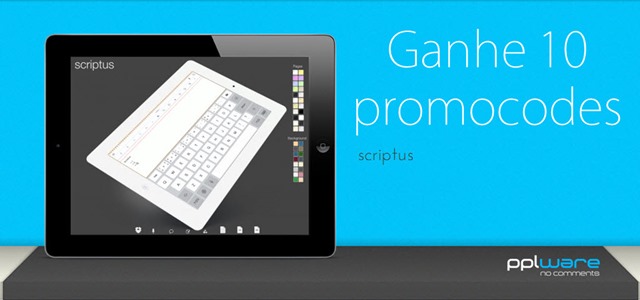 Scriptus: Temos 10 promocodes para oferecer!