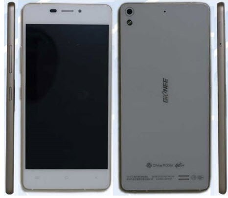 Gionee GN9005– Smartphone com apenas 5 mm de espessura recebe certificação na China