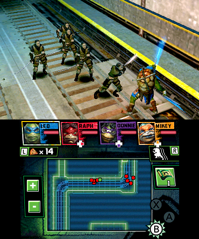 As tartarugas estão de volta … na Nintendo 3DS!