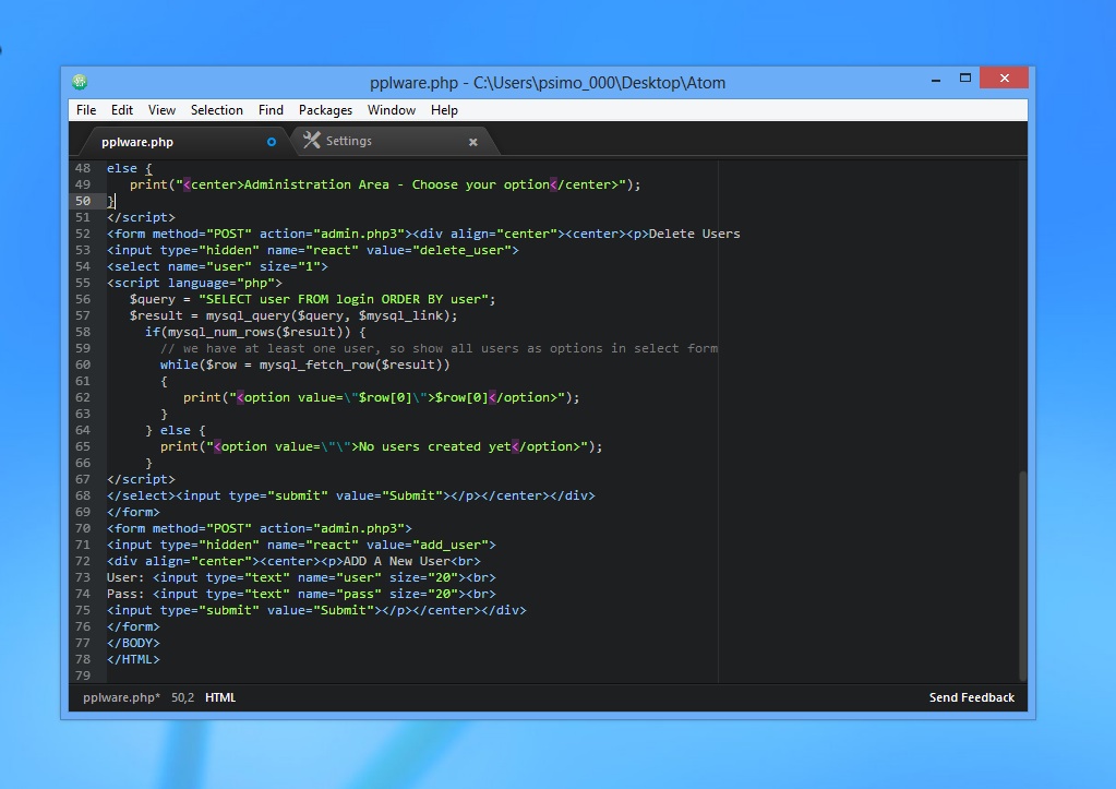 Atom, o editor de código do GitHub também chegou ao Windows