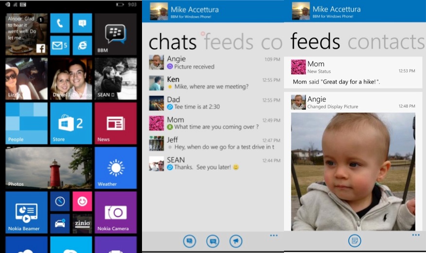BlackBerry Messages está prestes a chegar ao Windows Phone