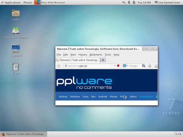 Chegou finalmente o CentOS 7.0 a 64 bits