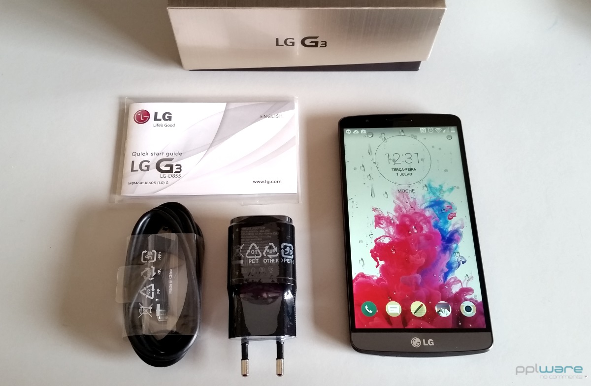 Vídeolog Pplware – Unboxing do LG G3