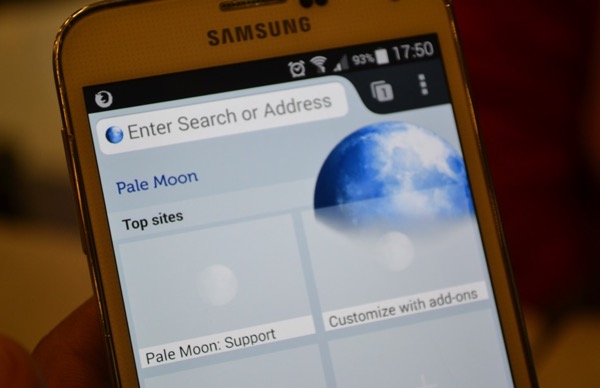 Palemoon, mais um excelente browser que chegou ao Android