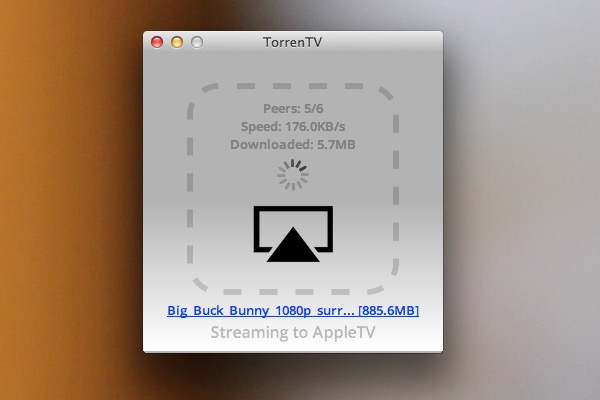 TorrentTV: Filmes directos dos Torrents para a Apple TV