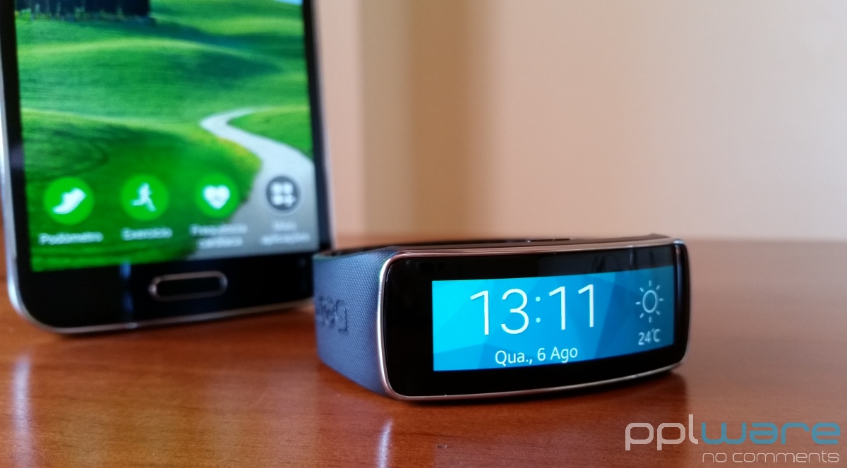 O primeiro contacto com o Samsung Gear Fit