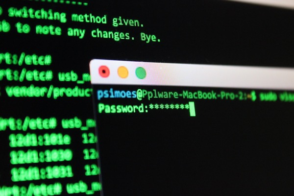 Dica: Veja se escreve as passwords no terminal Linux e OSX