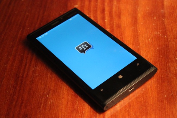 Blackberry Messenger chegou finalmente ao Windows Phone