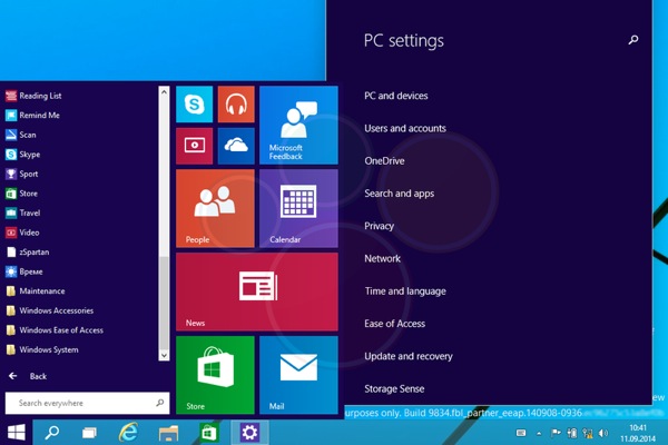 Novas imagens do Windows 9 mostram o futuro deste SO