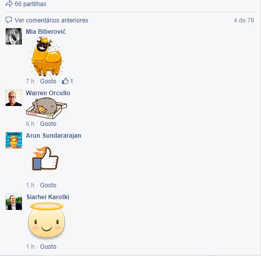Facebook: Já pode colocar Stickers nos comentários