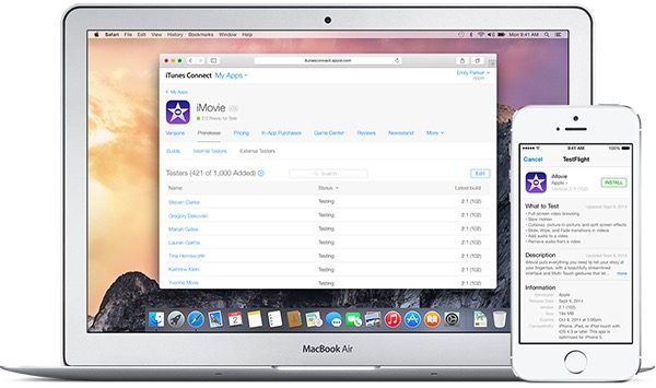 TestFlight da Apple está disponível para programadores do iOS