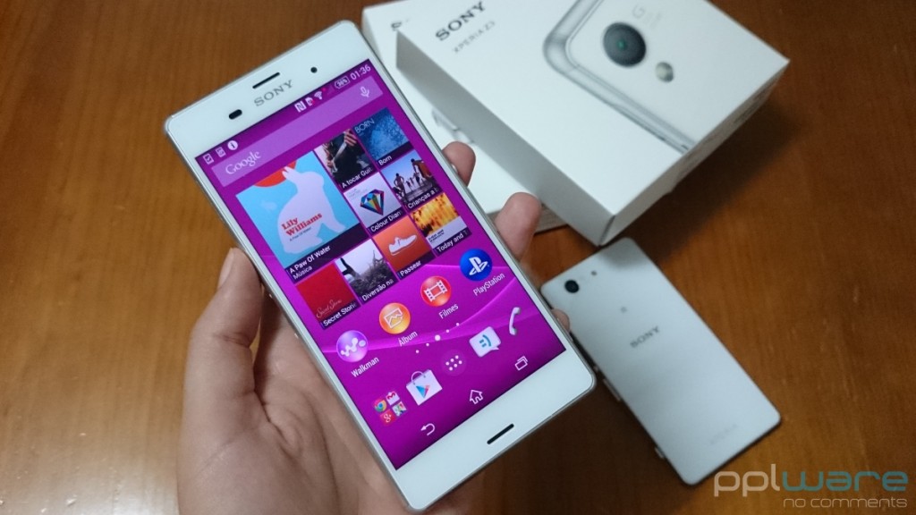 Unboxing aos Sony Xperia Z3 e Xperia Z3 Compact