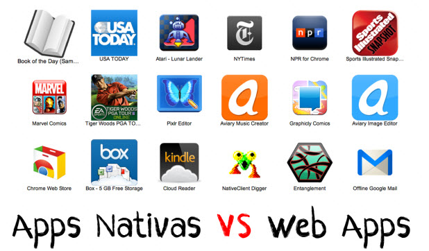 Apps nativas vs Web apps: Quais devo escolher?