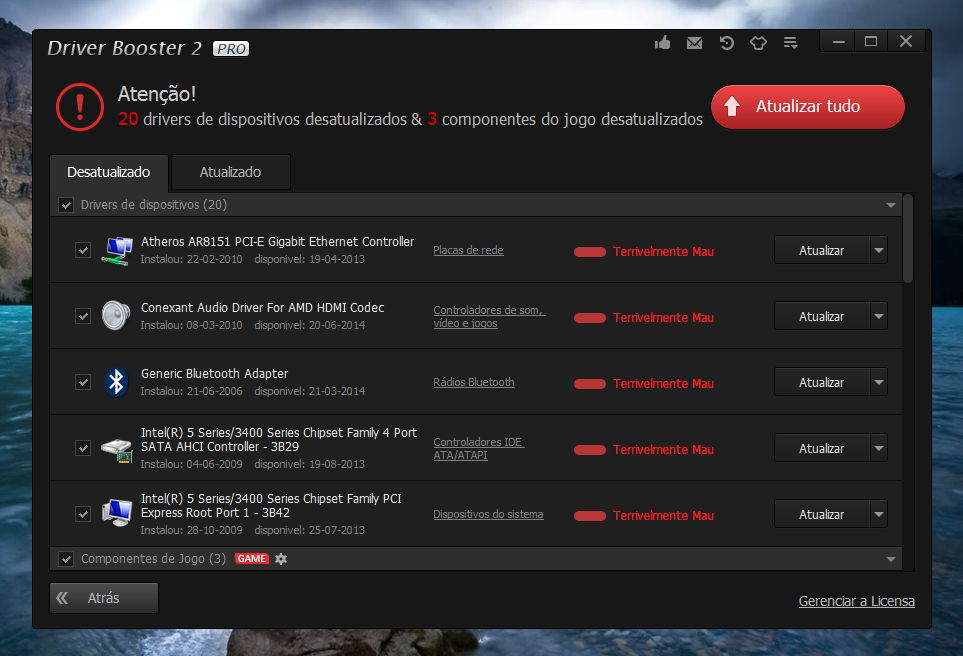 Deixe todos os seus drivers actualizados com o Driver Booster