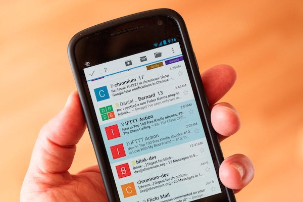 App Gmail para Android vai suportar outros serviços de email