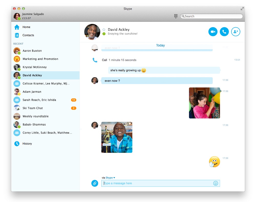 Novo Skype 7 traz melhorias no OSX e também no Windows