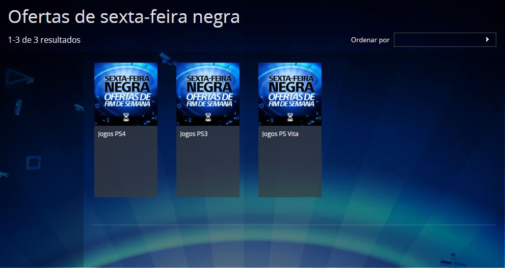 Black Friday na PS Store