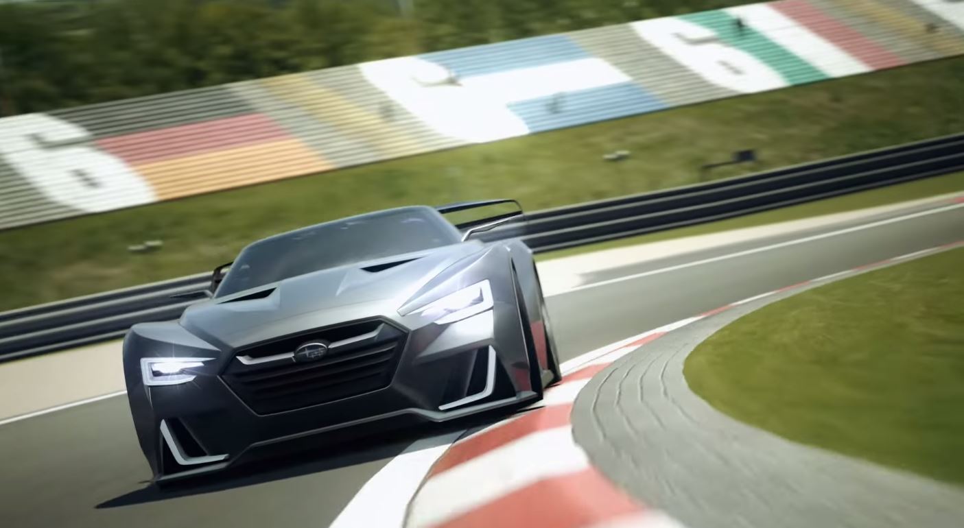 SUBARU VIZIV GT Vision acelera rumo a Gran Turismo 6