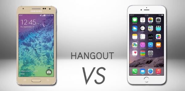 Passatempo/Hangout: iPhone 6 ou Galaxy Alpha, qual o melhor?