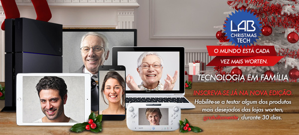 Nova edição Worten Lab começa hoje: “Tecnologia em família”