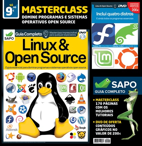 Passatempo Pplware/SAPO – Ganhe um pack GNU/LINUX