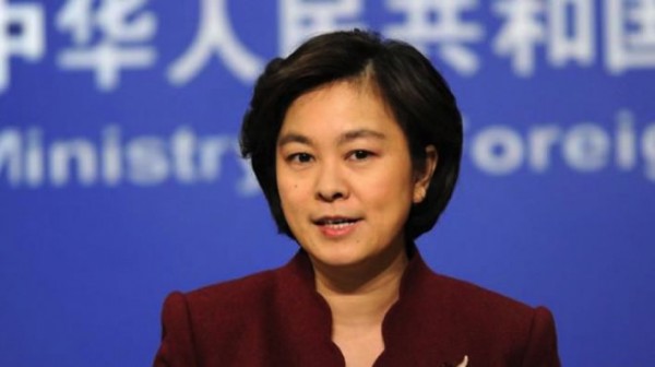 Hua Chunying, porta-voz do Governo Chinês