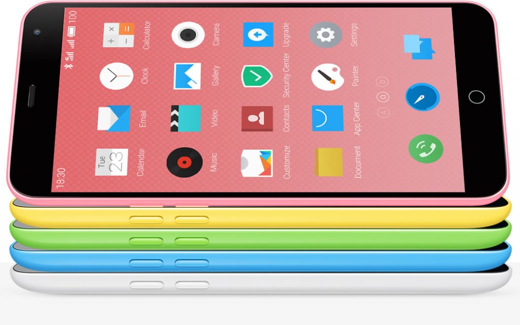 Meizu M1 Note e a forte inspiração no iPhone 5C