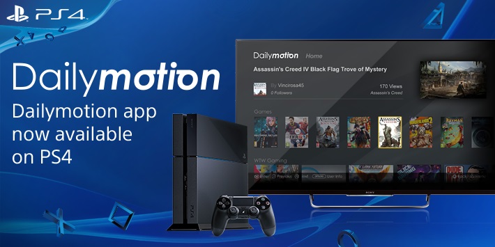 DailyMotion chegou à Playstation 4