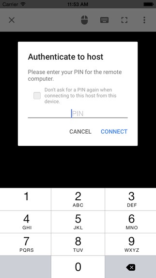 Chrome Remote Desktop da Google chegou agora ao iOS