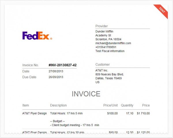 invoicing