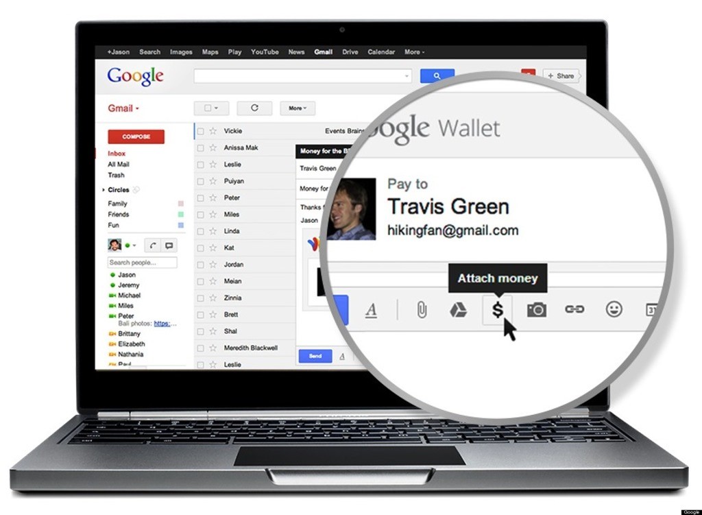 Já é possível enviar e receber dinheiro via Gmail