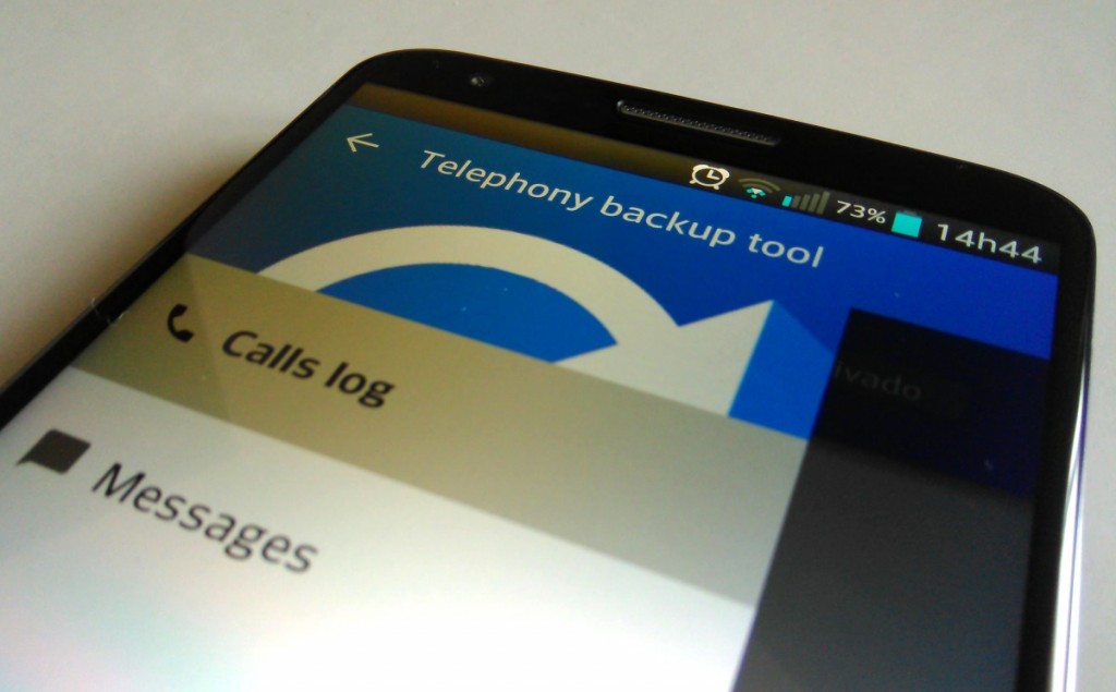 Guarde as suas chamadas e mensagens pelo Telephony Backup