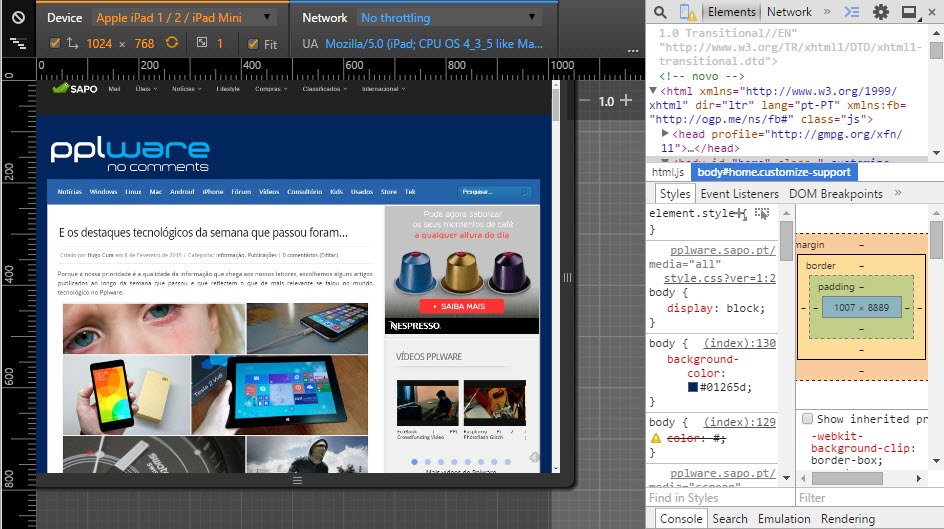 Como testar o seu site em vários dispositivos… sem os ter