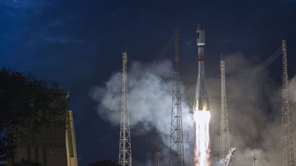 VS11 decollage soyuz depuis le shelter est le 27/03/2015