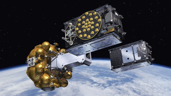 Artist's view of Galileo Sat 5&6