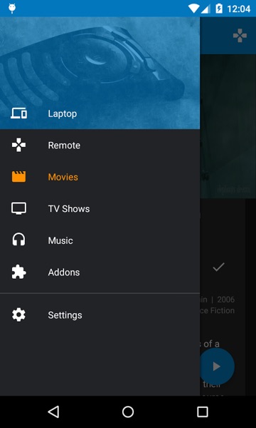 Kore, o comando oficial Android para o Kodi