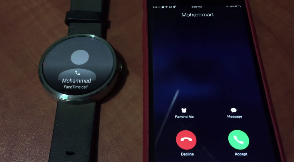 Atender chamadas do iPhone num Android Wear? Sim, é possível