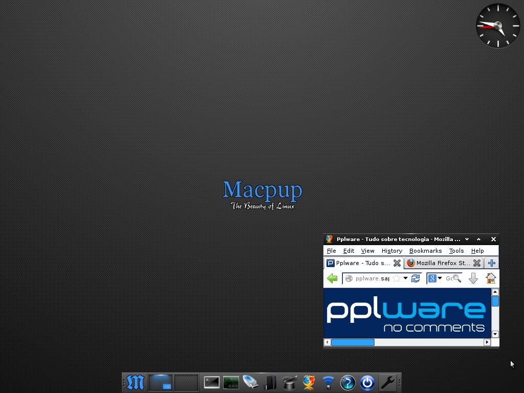 Macpup 550 – Uma distro Linux para PCs fraquinhos