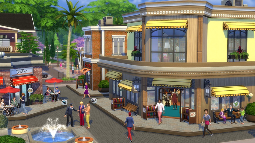The Sims de “volta ao trabalho”