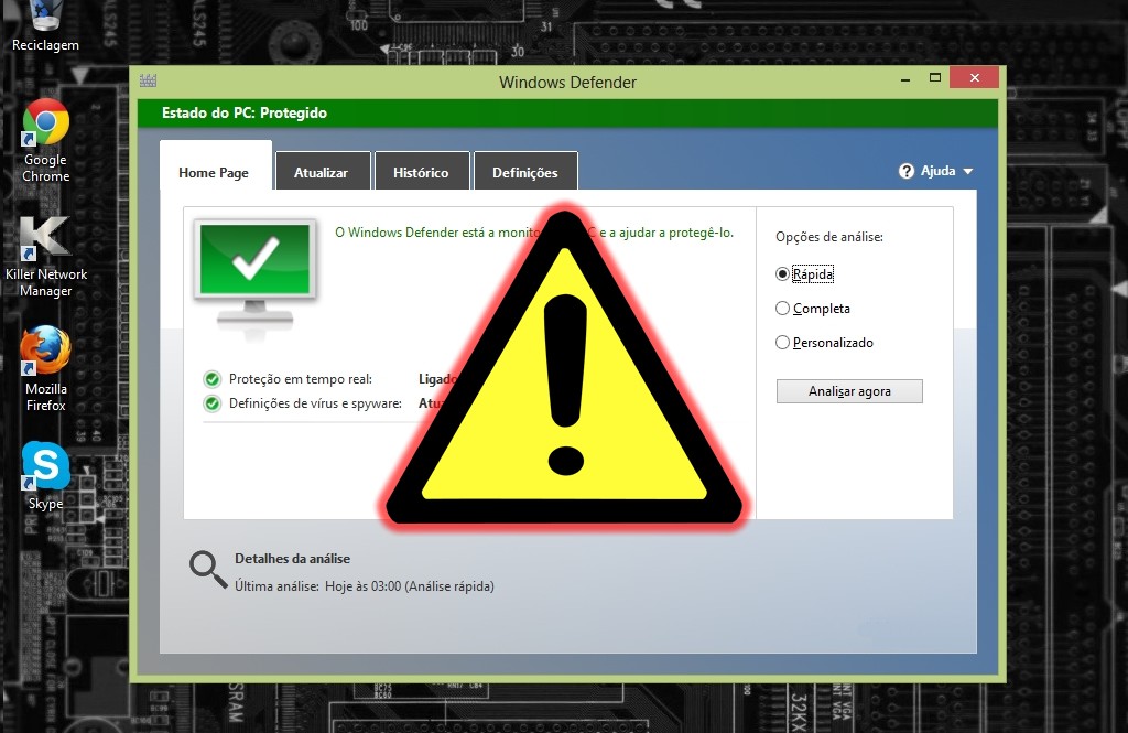 Serão os antivírus gratuitos da Microsoft uma boa opção?