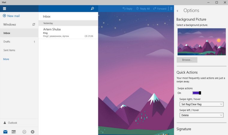Nova build do Windows 10 traz novas apps de Email e Calendário
