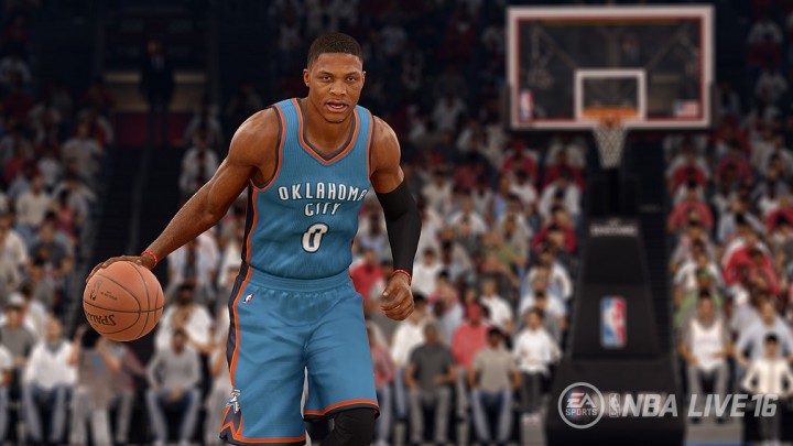 NBA Live 16 com movimento real