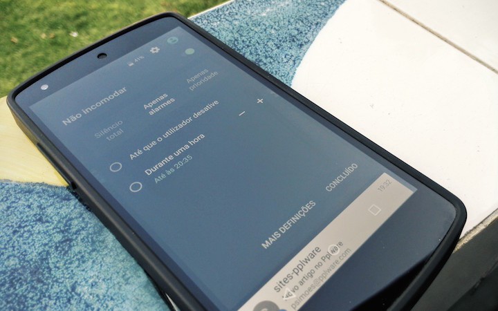Conhecer o Android M: Modo Não incomodar está muito melhor