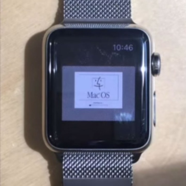 Mac OS 7.5 pode correr num Apple Watch