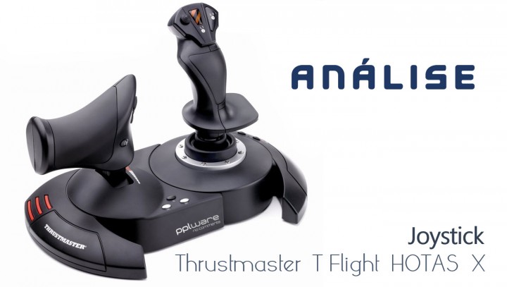 Análise do Joystick Thrustmaster T-Flight HOTAS X