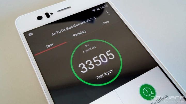 bq Aquaris M5 - Benchmark